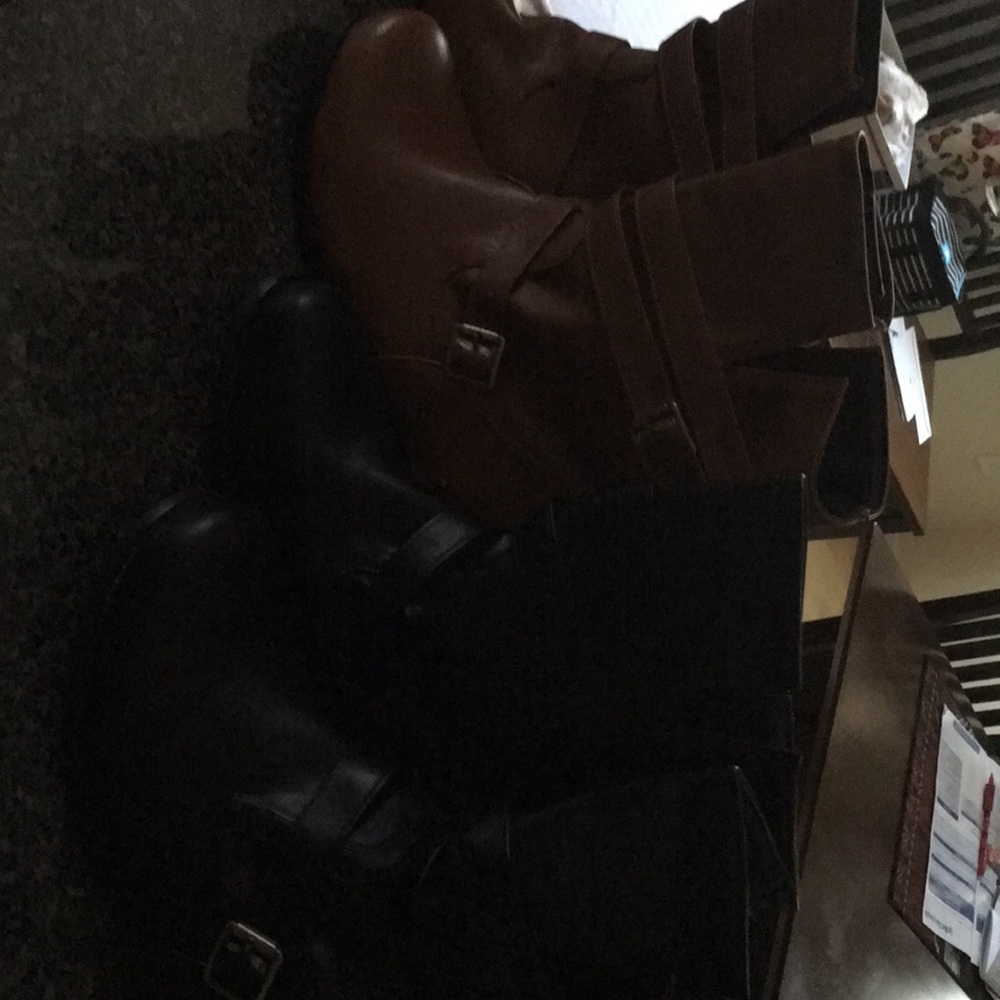 Two pairs size 7 boots